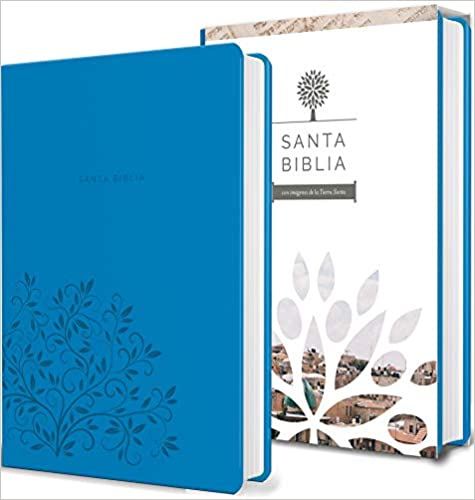 Biblia Reina Valera 1960 letra grande. Símil piel azul, tamaño manual by Reina Valera Revisada 1960 (Febrero 18, 2020)