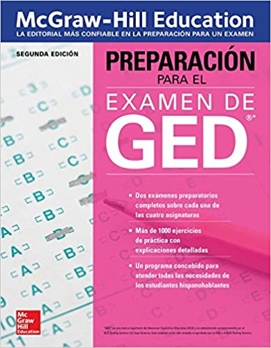 Preparación para el Examen de GED, Segunda edicion by McGraw-Hill Editors (Abril 30, 2018) - libros en español - librosinespanol.com