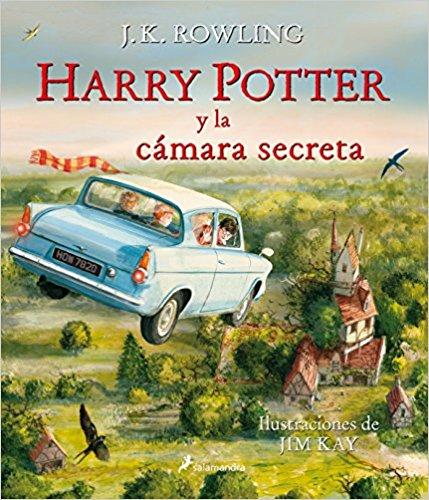 Harry Potter y la camara secreta Ilustrado by J. K. Rowling (Abril 30, 2017) - libros en español - librosinespanol.com