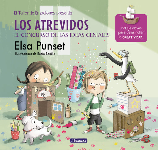 Los atrevidos y el concurso de las ideas geniales / The Daring and the Genius Ideas Contest (El Taller de Emociones / Workshop of Emotions) by Elsa Punset (Marzo 27, 2018) - libros en español - librosinespanol.com