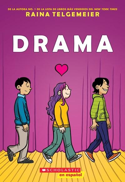Drama by Raina Telgemeier (Julio 31, 2018) - libros en español - librosinespanol.com