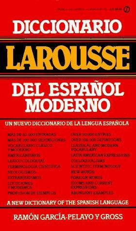 Diccionario Larousse del Español Moderno by Ramón García-Pelayo y Gross - libros en español - librosinespanol.com