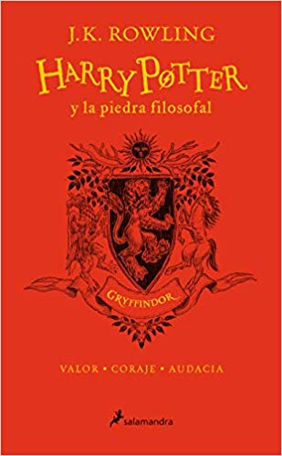 Harry Potter y la piedra filosofal. Casa Gryffindor by J. K. Rowling (Diciembre 1, 2018) - libros en español - librosinespanol.com 