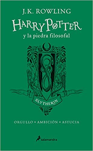 Harry Potter y la piedra filosofal. Casa Slytherin by J. K. Rowling (Diciembre 1, 2018) - libros en español - librosinespanol.com 