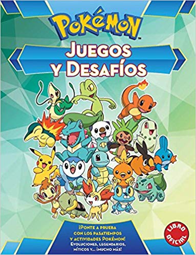 Juegos y desafios Pókemon / Pokemon Games and Challenges (Pokémon) (Abril 25, 2017) - libros en español - librosinespanol.com 
