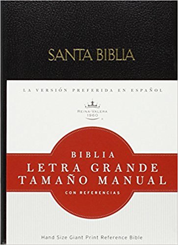 RVR 1960 Biblia Letra Grande Tamaño Manual, negro imitación piel by B&H Español (Octubre 1, 2014) - libros en español - librosinespanol.com 
