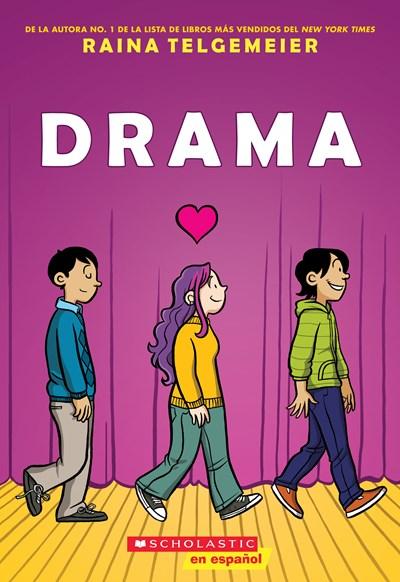 Drama by Raina Telgemeier (Julio 31, 2018) - libros en español - librosinespanol.com 